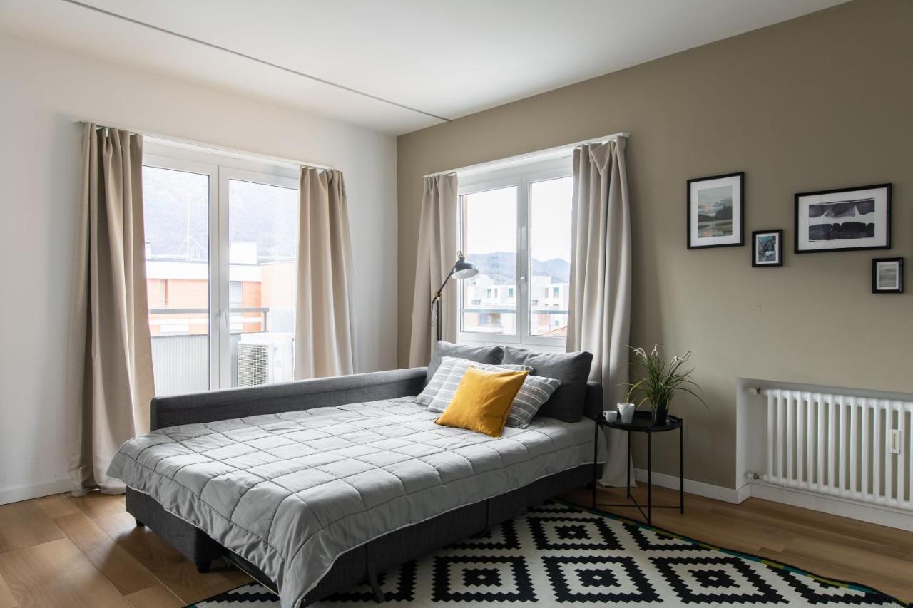 Minerva Apartments Lugano Buitenkant foto