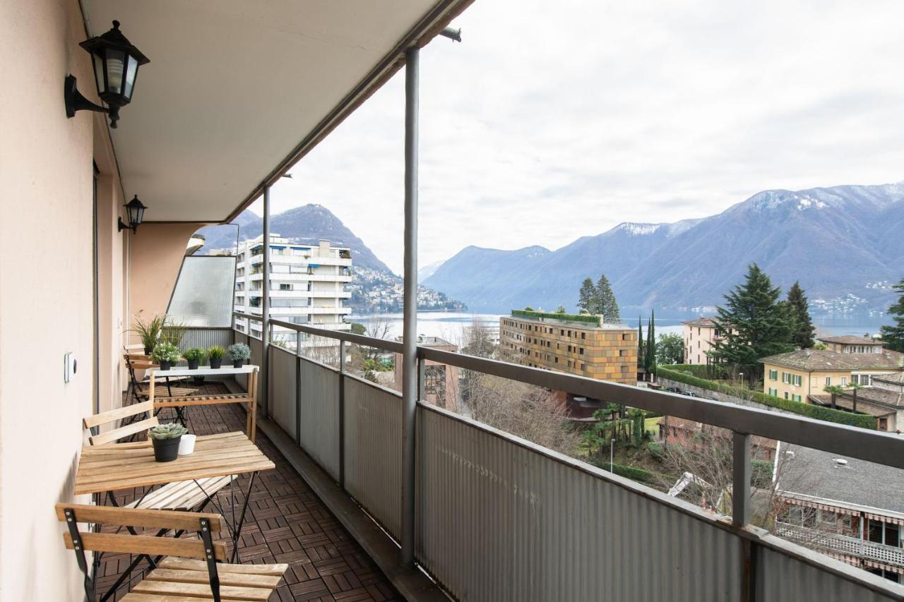 Minerva Apartments Lugano Buitenkant foto
