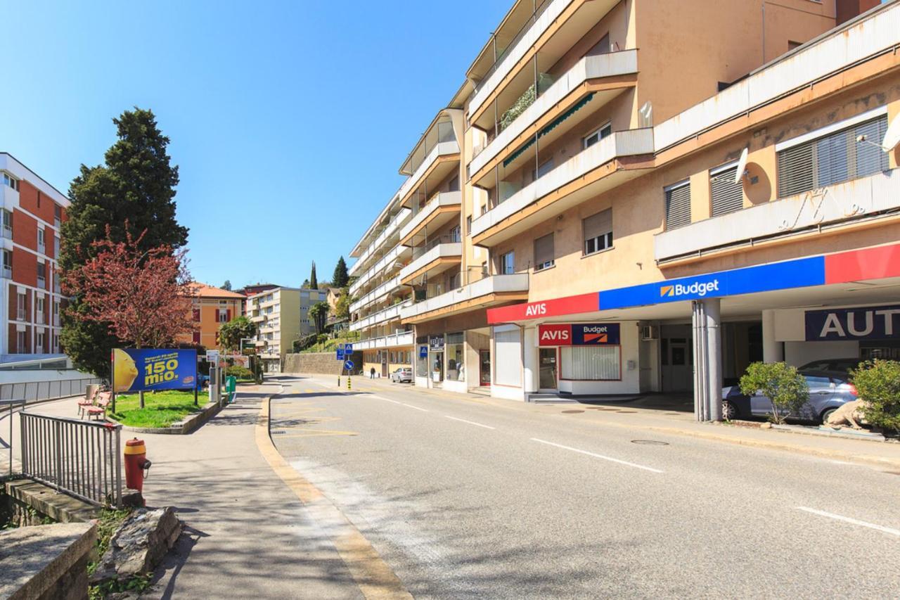 Minerva Apartments Lugano Buitenkant foto