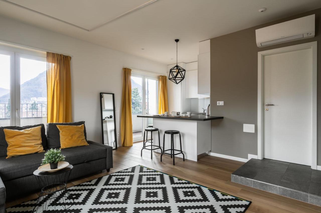 Minerva Apartments Lugano Buitenkant foto